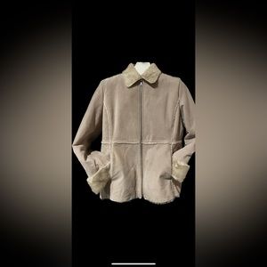 Genuine leather Guess jacket